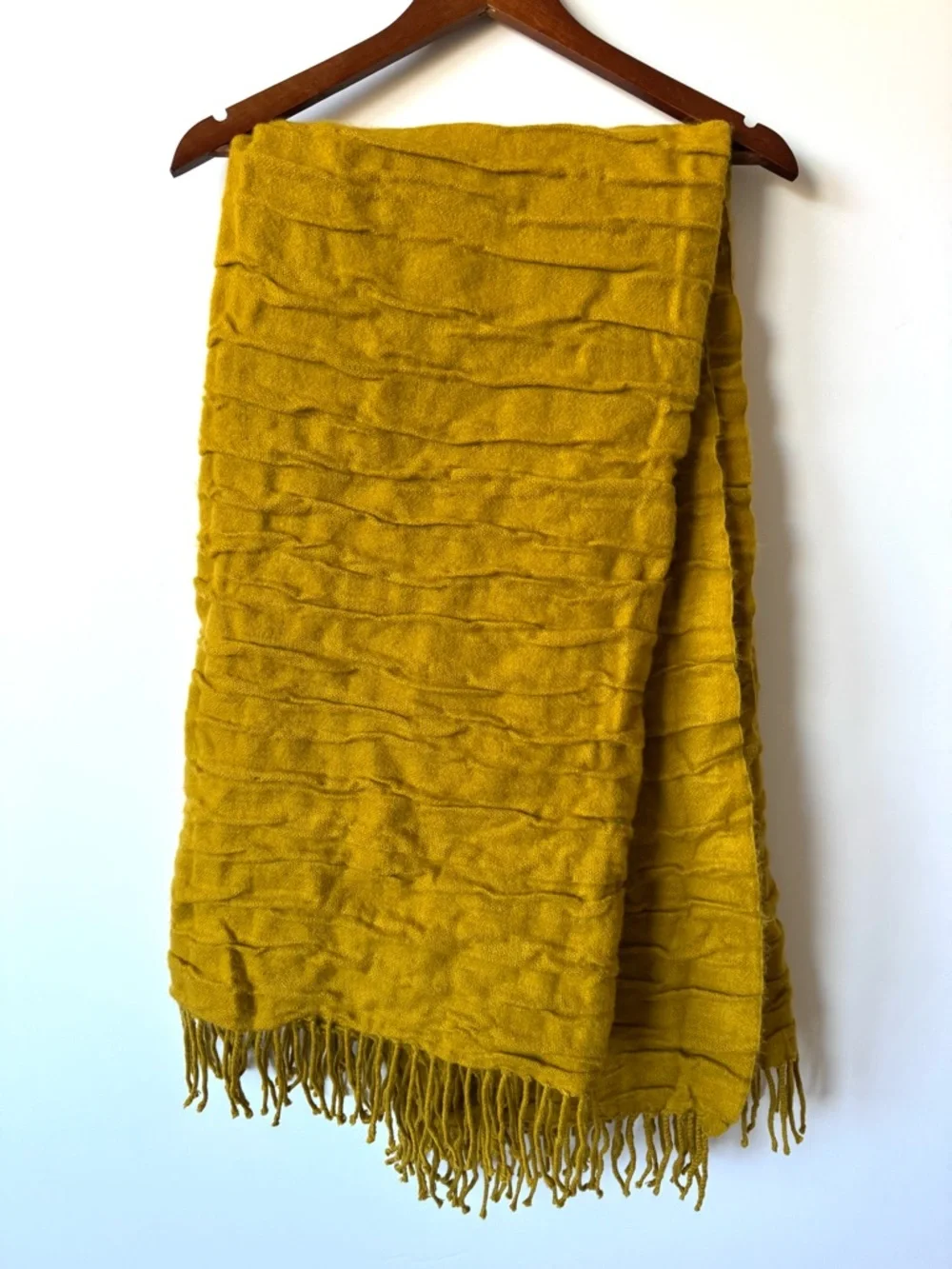 West Elm Crinkled Throw Blanket